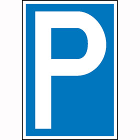 Signalisation de parking P