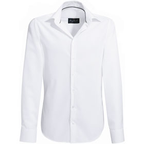 Chemises Chemises de business HAKRO Chemise Business Tailored Fit,  manches longues, blanc,