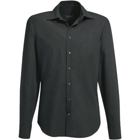 Chemises Chemises de business HAKRO Chemise Business Tailored Fit,  manches longues, noir,