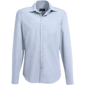 Chemises Chemises de business HAKRO Chemise Business Tailored Fit,  manches longues, bleu clair,
