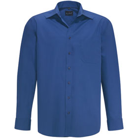 Chemises Chemises de travail HAKRO Chemise de travail 'Performance',  manches longues, bleu royale,