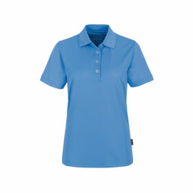 Hakro Damen-Poloshirt Coolmax No 206 malibu-blue temperaturregulierend mit Anti-Smell Ausrstung