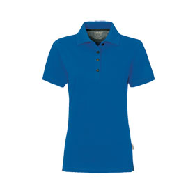 Hakro Damen Poloshirt Cotton-Tec royalblau pflegeleicht und aus temperaturregulierenden Funktionsfasern
