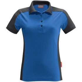 Vtements de profession - Poloshirts HAKRO Poloshirt Dames 'contrast performance', bleu royal,