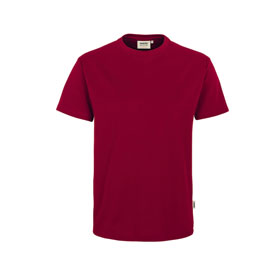 Vtement de travail T-shirts HAKRO T-Shirt 'performance', rouge vin,