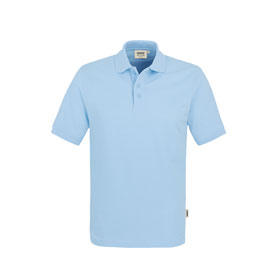 Vtements de profession - Poloshirts HAKRO Poloshirt 'CLASSIC', bleu de glace,
