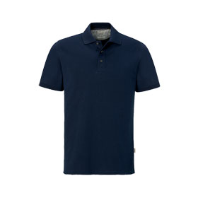 Hakro Poloshirt Cotton-Tec dunkelblau pflegeleicht und aus temperaturregulierenden Funktionsfasern