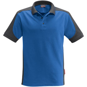 Vtements de profession - Poloshirts HAKRO Poloshirt Hommes 'contrast performance', bleu royal,