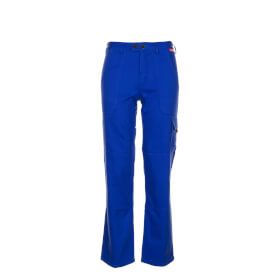 Pantalons de travail Pantalons colors PLANAM pantalon taille style cargo en coton, bleu royal,