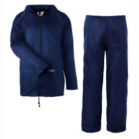Vtements de pluie Kits de pluie PLANAM set de pluie, veste et pantalon, bleu marine,