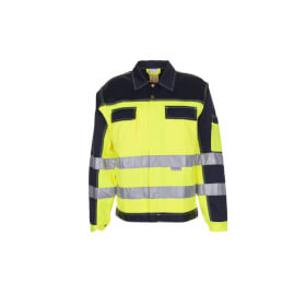 Vtements de protection haute visibilit Vestes de protection haute visibilit PLANAM veste taille haute visibilit, jaune-bleue marine