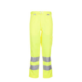 Tenues de protection d'avertissement Pantalons de protection d'avertissement PLANAM pantalon taille haute visibilit, jaune
