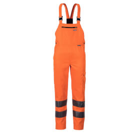 Vtements de protection haute visibilit Pantalons haute visibilit PLANAM salopette haute visibilit, orange
