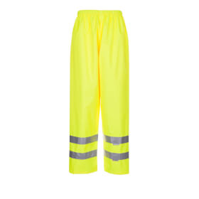 Vtements de protection haute visibilit Pantalons haute visibilit PLANAM pantalon de pluie haute visibilit, jaune