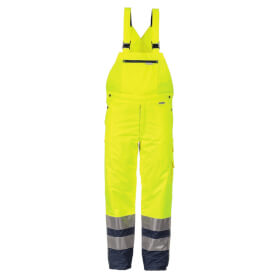 Vtements de protection haute visibilit Pantalons haute visibilit PLANAM salopette d'hiver haute visibilit, jaune