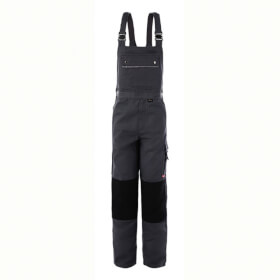 Pantalon de travail - salopette PLANAM salopette Canvas 320, grise-noire,
