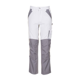 Pantalons de travail Pantalons colors PLANAM pantalon taille Inline, blanc-zinc,