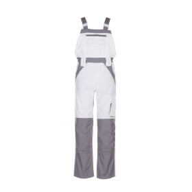 Pantalon de travail - salopette PLANAM salopette Inline, blanche-zinc,