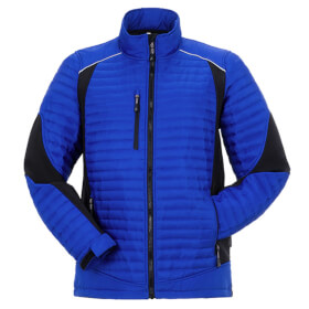 Planam Arbeitsjacke Air blau/schwarz wasserabweisende leichte Jacke mit Reflexbiesen