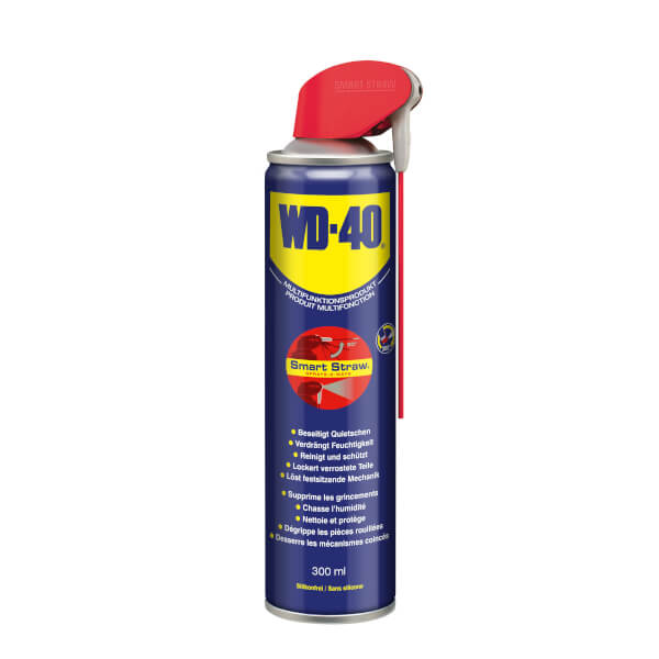 WD-40 Multifunktionsöl Smart-Straw Schmiermittel, Kontaktspray,  Feuchtigkeitsverdränger, Rostlöser in Einem