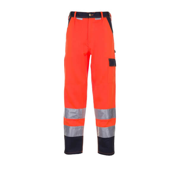 Planam Pantalon Junior Taille 158/164 Anthracite/Jaune - Vêtement De Travail Enfant Robuste
