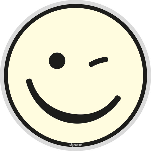 Zwinkernder smiley