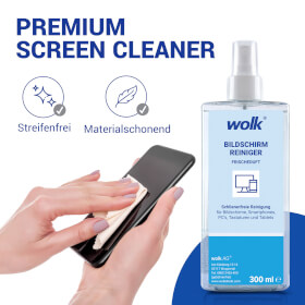 wolk Bildschirmreiniger Multimediareiniger für Displays