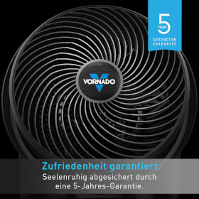 Vornado 630 Raumventilator 3 Schaltstufen besonders gute Luftverteilung