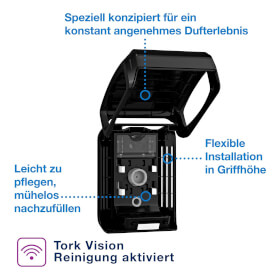 Tork 256011 Spender für kontinuierlichen Lufterfrischer Spendersystem A3 im Elevation Design