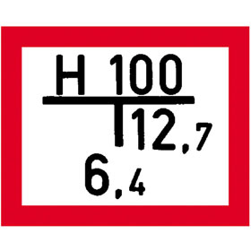 Hinweisschild für die Feuerwehr
