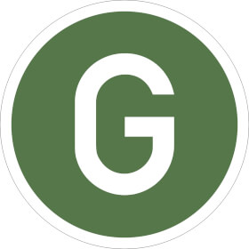 Hinweisschild für Kraftfahrzeuge Kennzeichen Geräuscharmer LKW, (Deutschland)