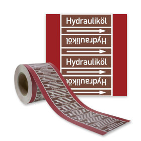 Rohrleitungskennzeichnungsband Hydraulikl