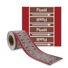 Rohrleitungskennzeichnungsband Fluxl