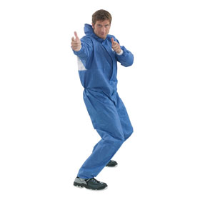 Schutzanzüge Schutzbekleidung 3M Schutzanzug, Schutztyp 5/6, CE-Kategorie III, blau