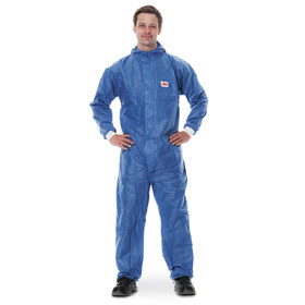 Schutzanzüge Schutzbekleidung 3M Schutzanzug, Schutztyp 5 / 6, CE - Kategorie III,  blau