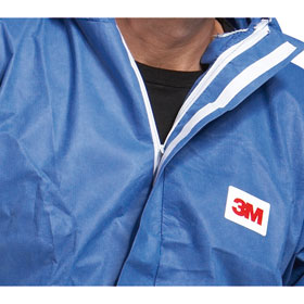 Schutzanzüge Schutzbekleidung 3M Schutzanzug, Schutztyp 5/6, CE-Kategorie III, blau