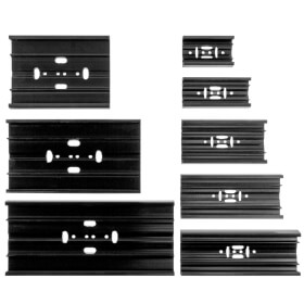 Kennflex Standard - Schildertrger, schwarz aus ABS