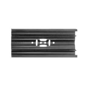 Kennflex Schildertrger aus ABS-Kunststoff schwarz