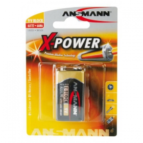 ANSMANN X - Power 9V (MN1604 / 6LP3146) Alkaline - Batterie