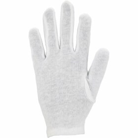 Asatex Trikot - Handschuhe weiß Unterziehhandschuhe aus Baumwolle