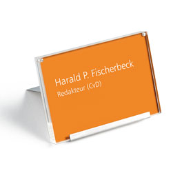 Aufsteller für Aura Schilder Aluminiumhalter