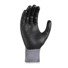 Texxor 2452 Montagehandschuh nylon black touch grau schwarz mit Nitril Beschichtung und Noppen auf der Handfläche