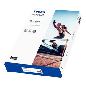 tecnoSpeed Druckerpapier Din A3, weiß, 80 g / qm