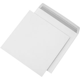 Briefumschläge C5 weiß ohne Fenster Papiergewicht: 100g, mit Hafklebegummierung