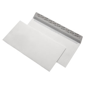 Briefumschläge First Class C6 / 5 weiß ohne Fenster Papiergewicht: 80g, mit Haftklebegummierung