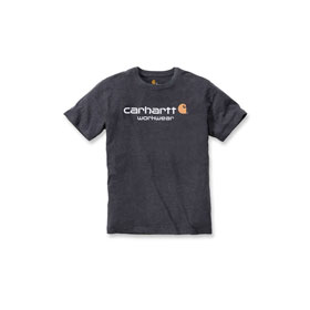 Carhartt Core Logo T - Shirt Farbe: dunkelgrau