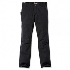 Carhartt Arbeitshose Rugged utility double front schwarz mit Werkzeug - Taschen, dreifache Hauptnhte