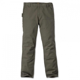 Carhartt Arbeitshose Rugged utility double front grn mit Werkzeug - Taschen, dreifache Hauptnhte