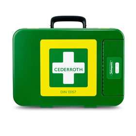 Cederroth First Aid Kit DIN 13157 Erste Hilfe Koffer mit innovativem  Pflasterspender an der Außenseite kaufen