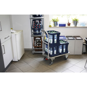 Klappwagen Alurohrwagen Transportwagen VARIOFIT  Aluminiumwagen mit klappbaren Schiebebügeln,
